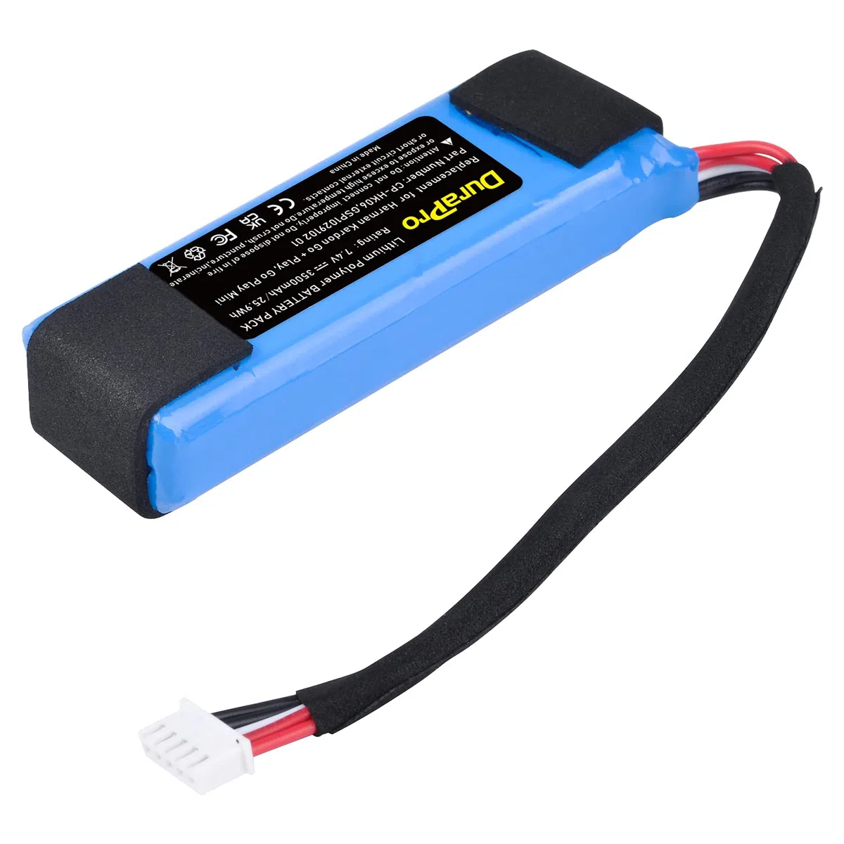 DuraPro - Batería de 3500 mAh CP-HK06 compatible con Harman Kardon Go + Play, Go Play Mini GSP102910201