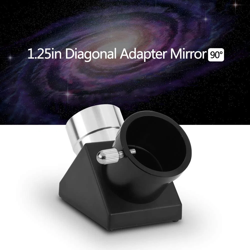 EBTOOLS para 1.25" 90 Degree Eyepiece 1.25 "Adaptador Diagonal de 90 Grados erigir una Imagen Prisma Espejo para Telescopio