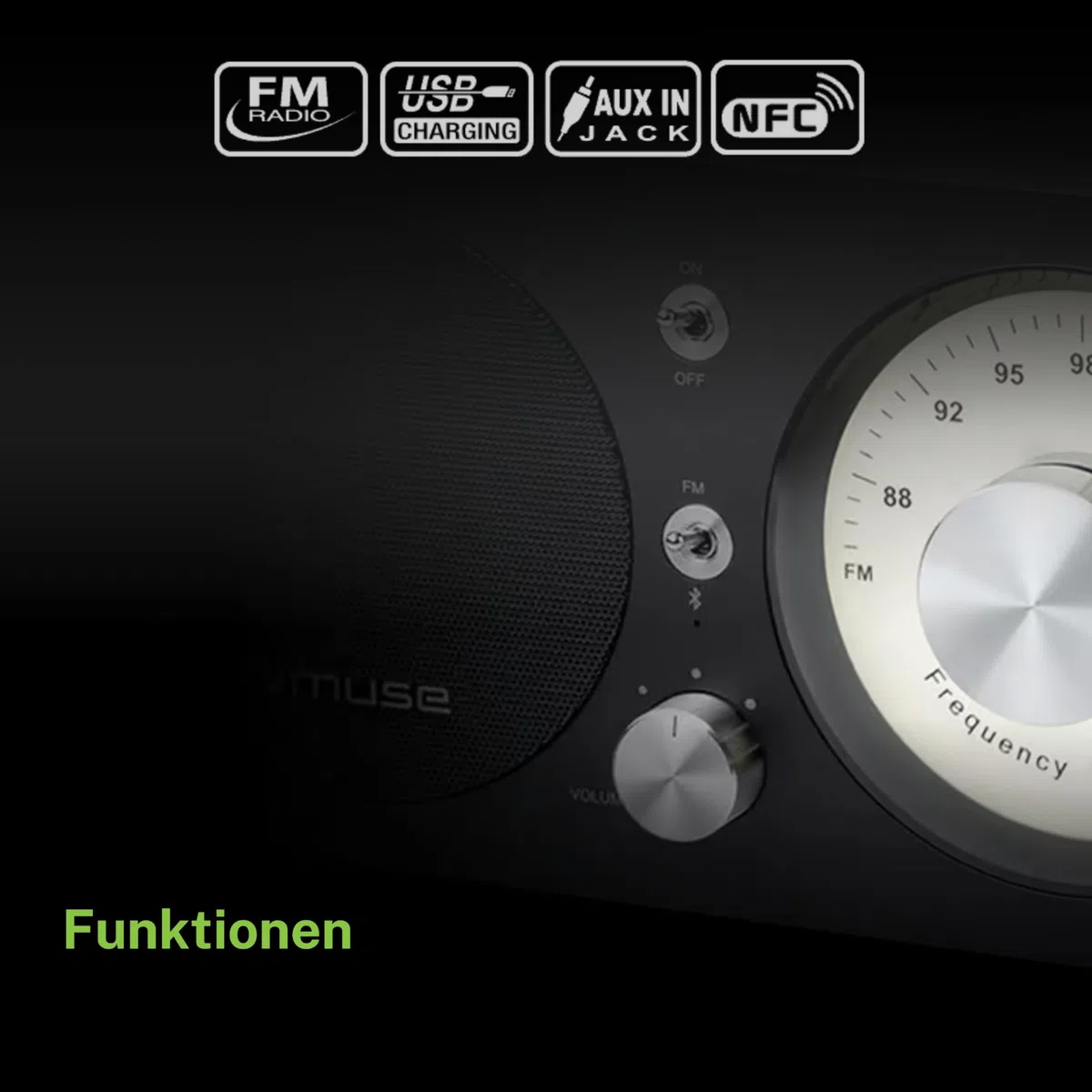 Muse M-095 BT Radio