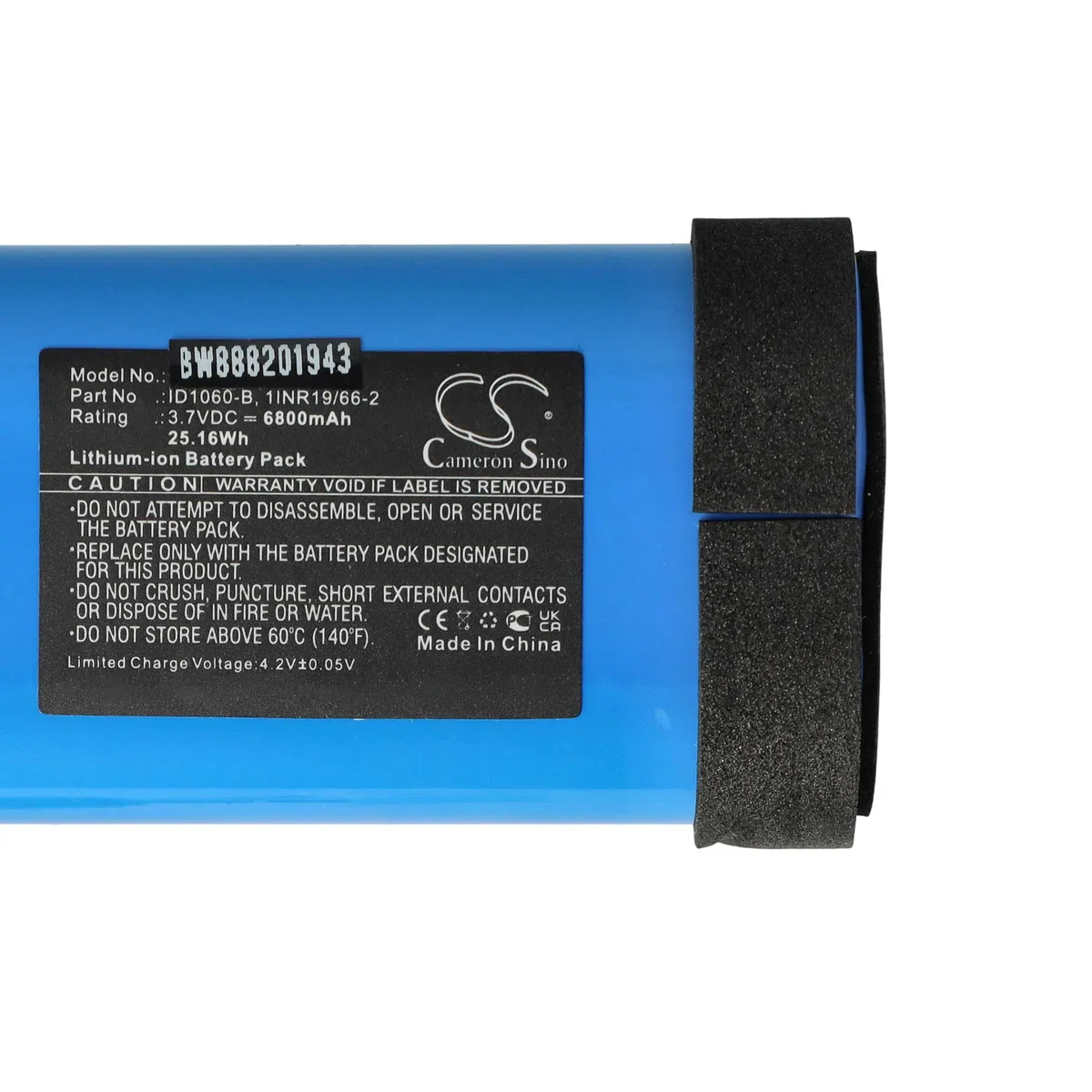 vhbw Batería Compatible con JBL Flip 5 Altavoces, Cajas acústicas (6800 mAh, 3,7 V, Li-Ion)
