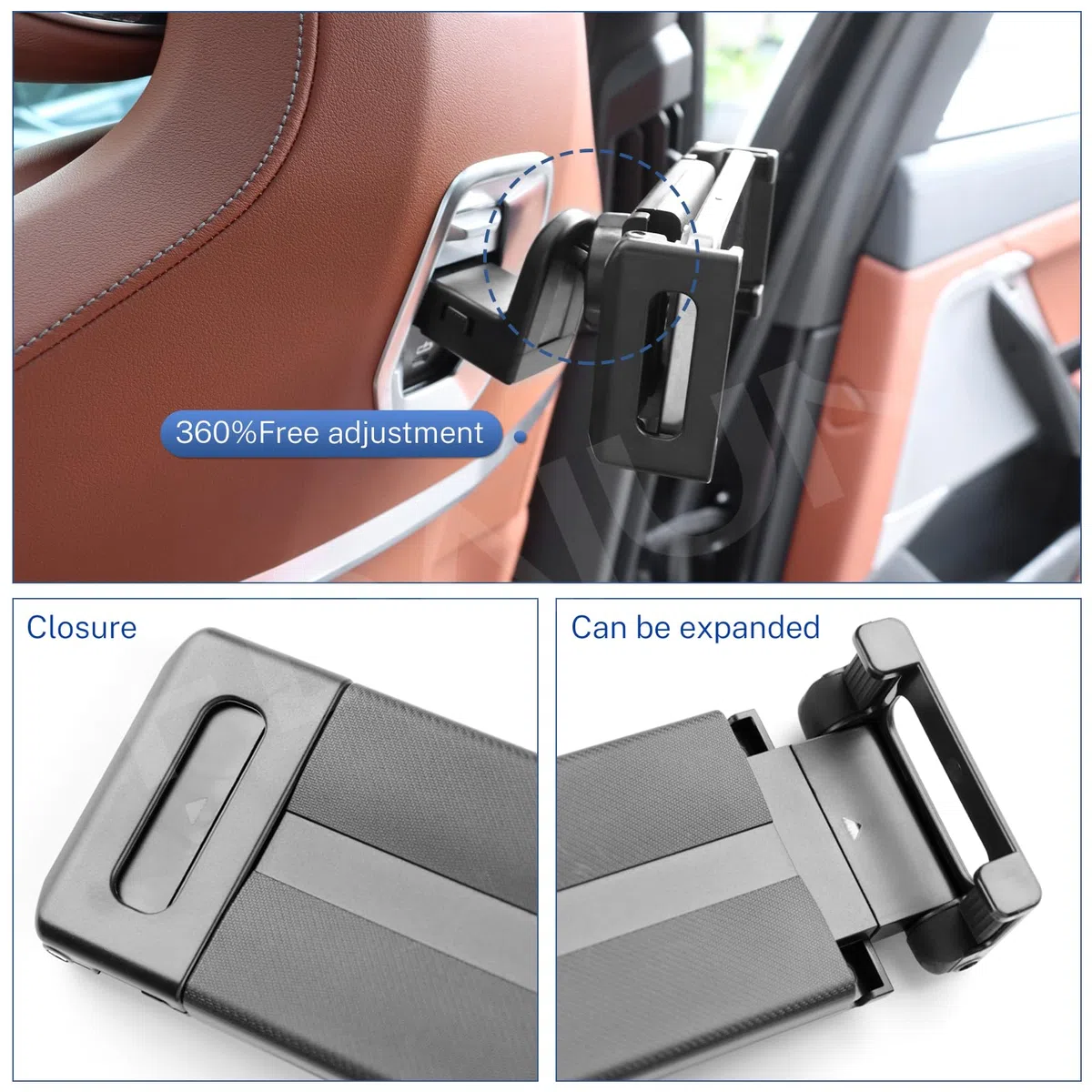 Soporte para tablet de coche para BMW X5 G05 X6 G06 X3 G45 IX i20 5er G60 G61 7er G70 i5 G60 G61 2024 2025 2026 Accesorios Mag-Safe Soporte para teléfono móvil