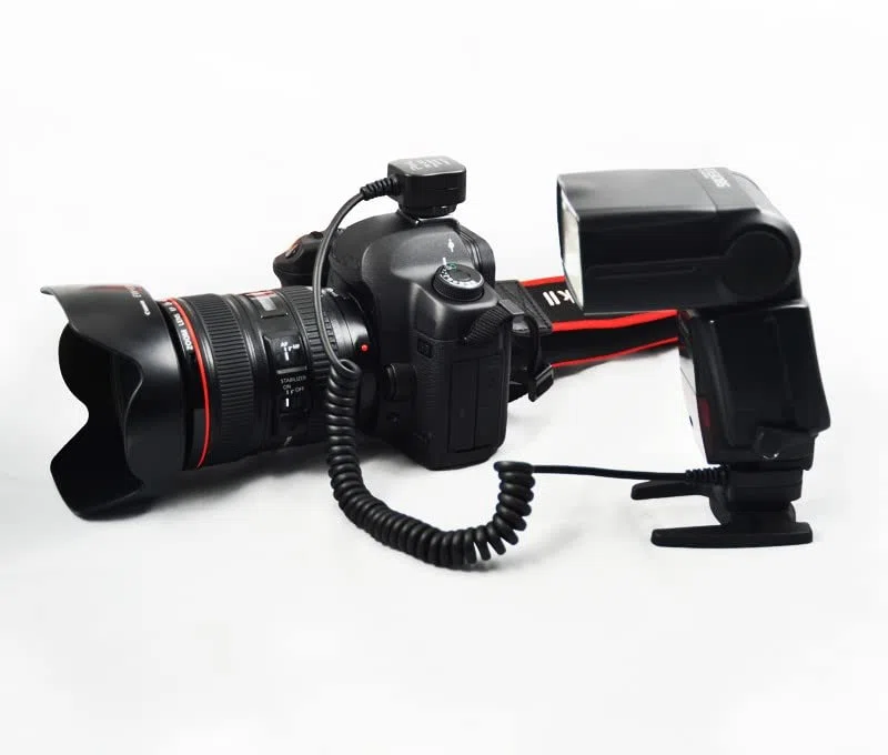 S de TTL I/II - Flash Cable de 0,6-1 m Compatible para Canon como OC-E3