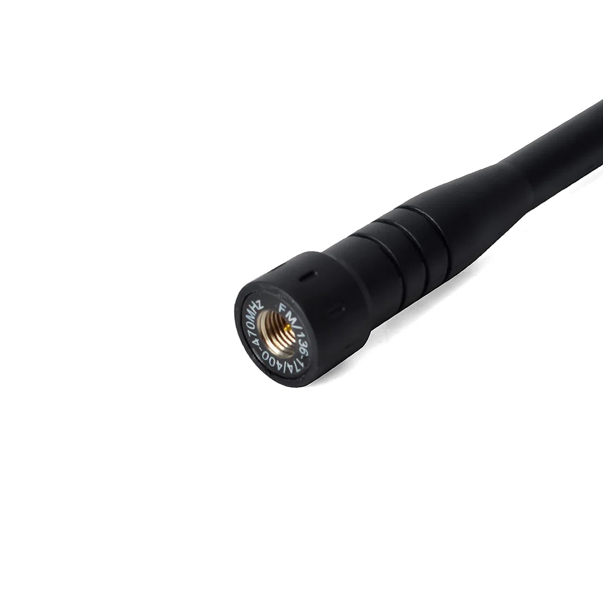 UAYESOK SMA Macho - Antena telescópica de doble banda retráctil para VHF/UHF Yaesu FT50RH Yeasu FT60/Kenwood TH-D74/Icom ICOM-51APlus IC-F60V (13,5-48 cm)