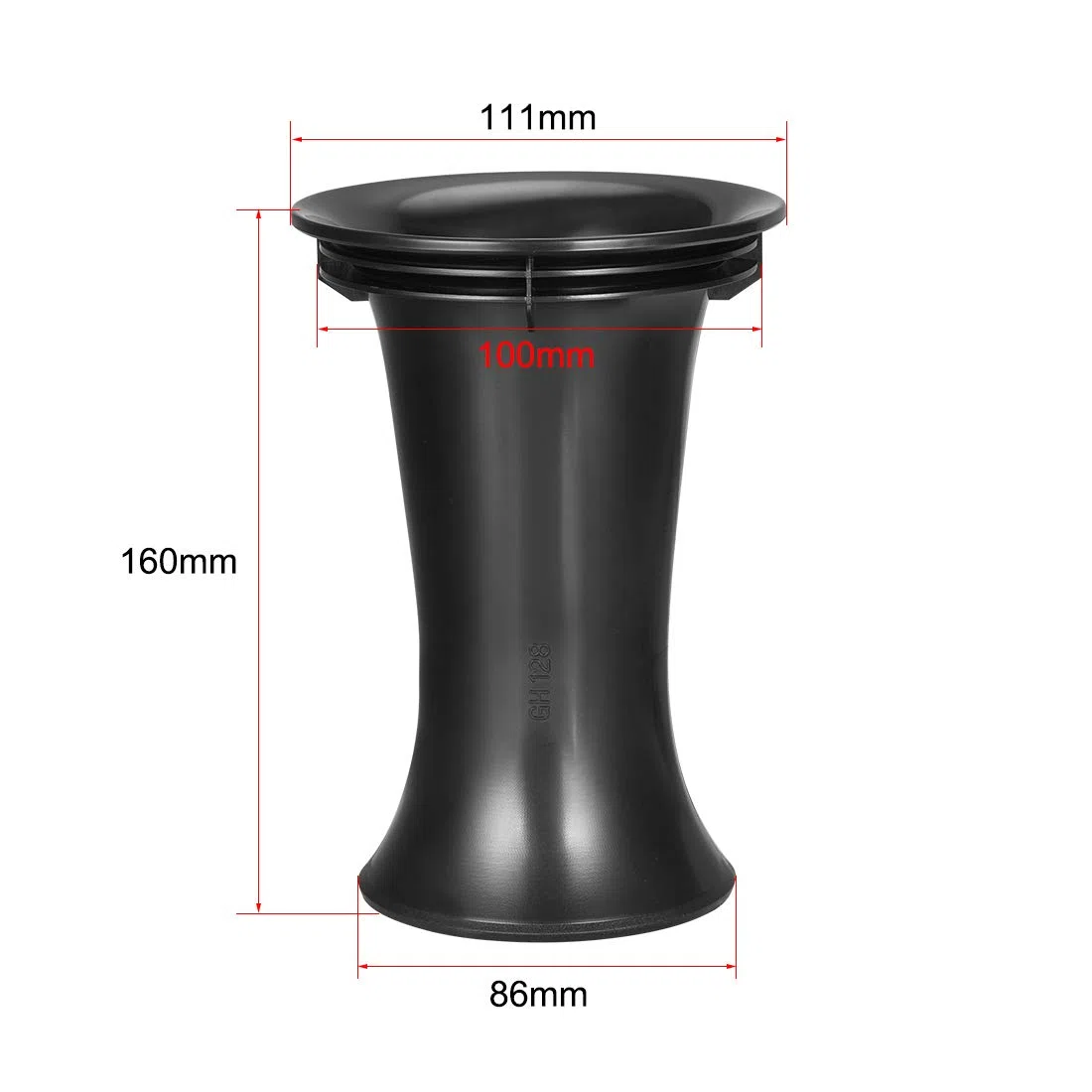sourcing map Tubo de Puerto de Altavoz de 100mm x 160mm, Tubo Reflejo de Bajo y Subwoofer, Caja de Bajo y Woofer, Puerto de ventilación del Tubo