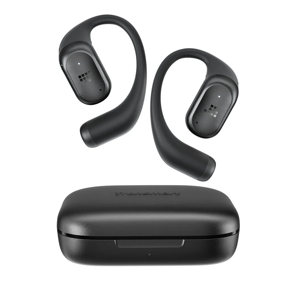 Tronsmart OpenFly 2 Pro Auriculares Open-Ear, Auriculares Deportivos Wireless 5.3, 40H Autonomía, Llamadas Nítidas, Carga Rápida, Diseño ergonómico, Adecuado para Deportes y Oficina