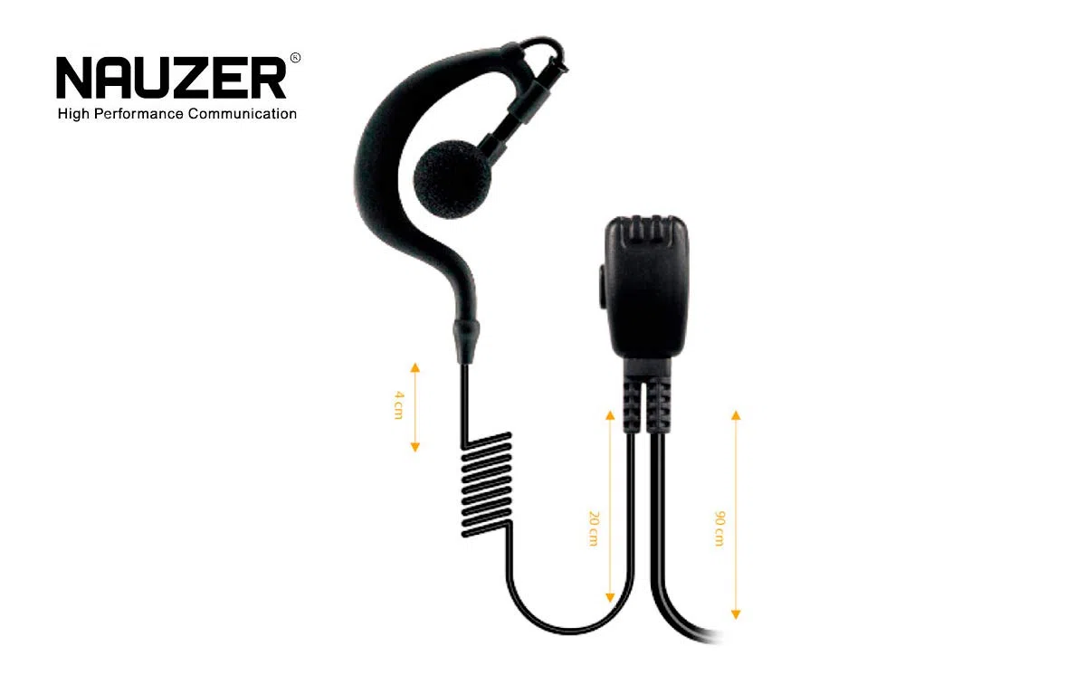 NAUZER PIN-29 Micro auricolare PTT (PIN29M8)