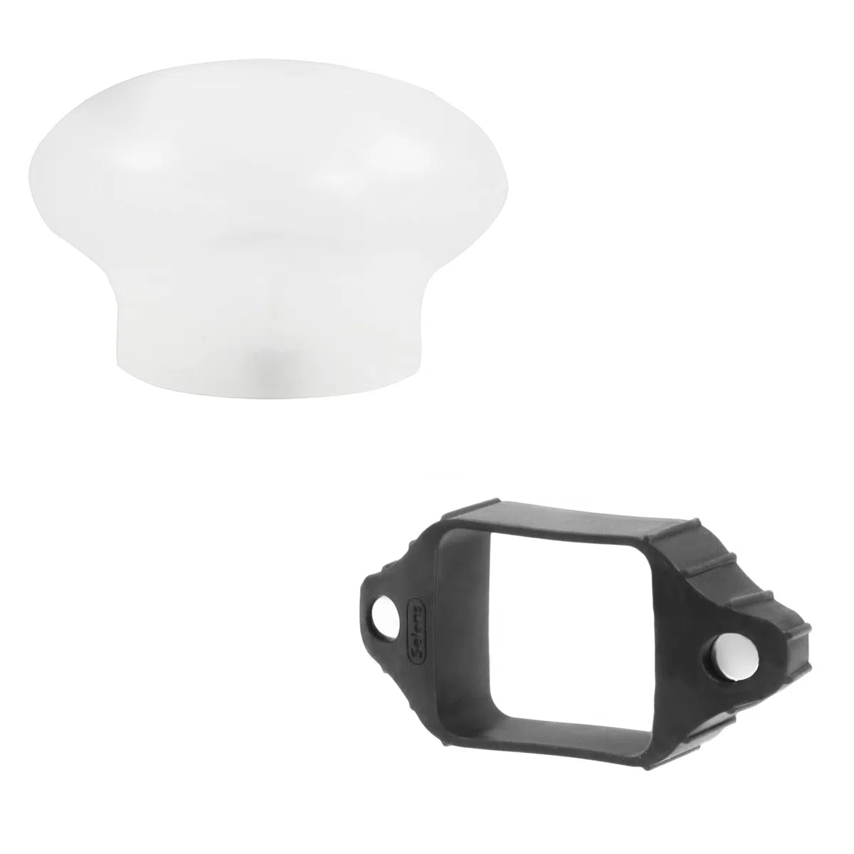 Selens Flash Difusor de Esfera MN-DF Magnético con MN-Am Base Silicona Modular Modificador Kit Iluminación para Cámara Flash Retrato Speedlite Speedlight Fotografía Estudio Fotográfico