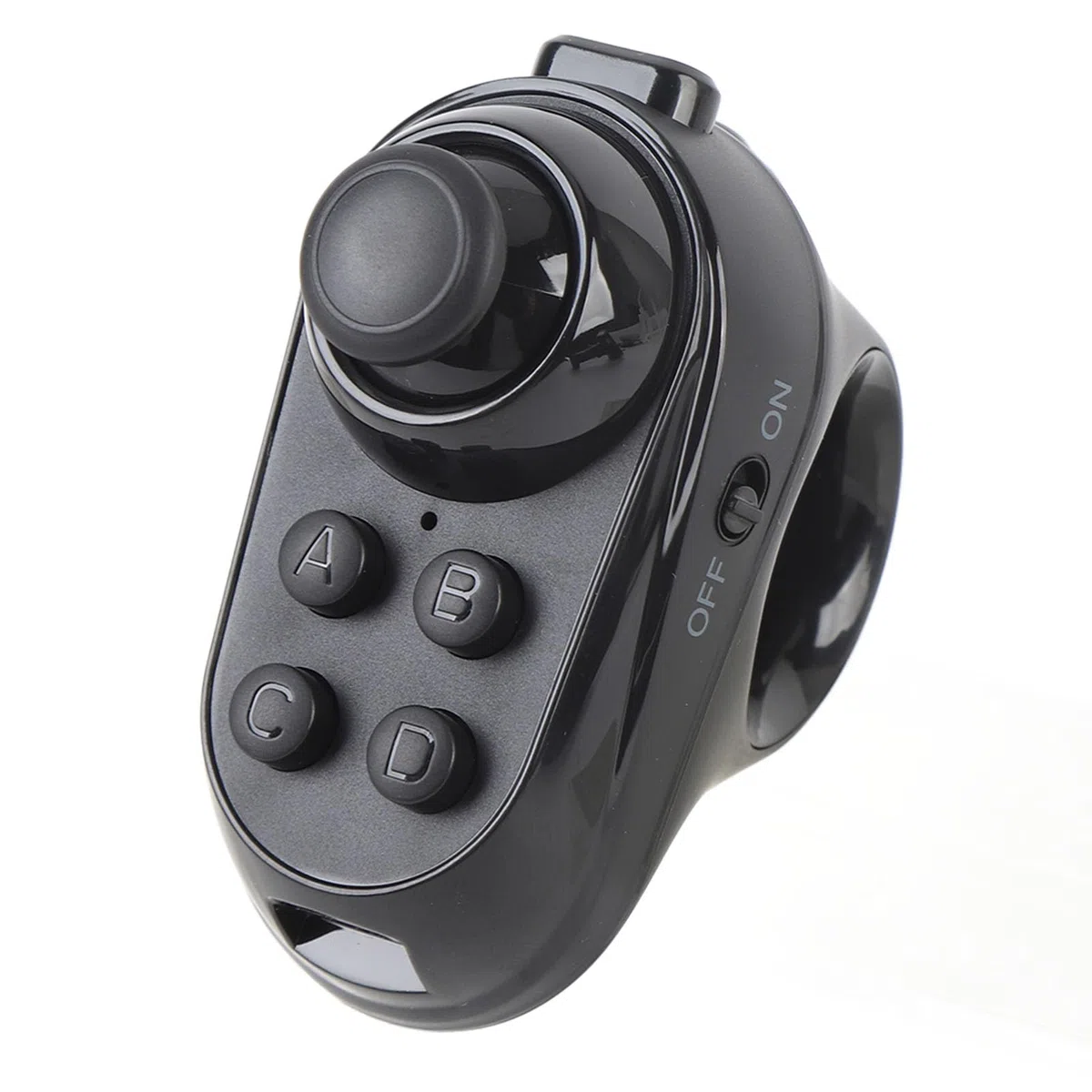 VBESTLIFE Bluetooth VR Remote Controller, Mini VR Remote Controler Bluetooth Gamepad Timer Joystick, para Gafas de Realidad Virtual, Teléfonos Móviles, Tabletas
