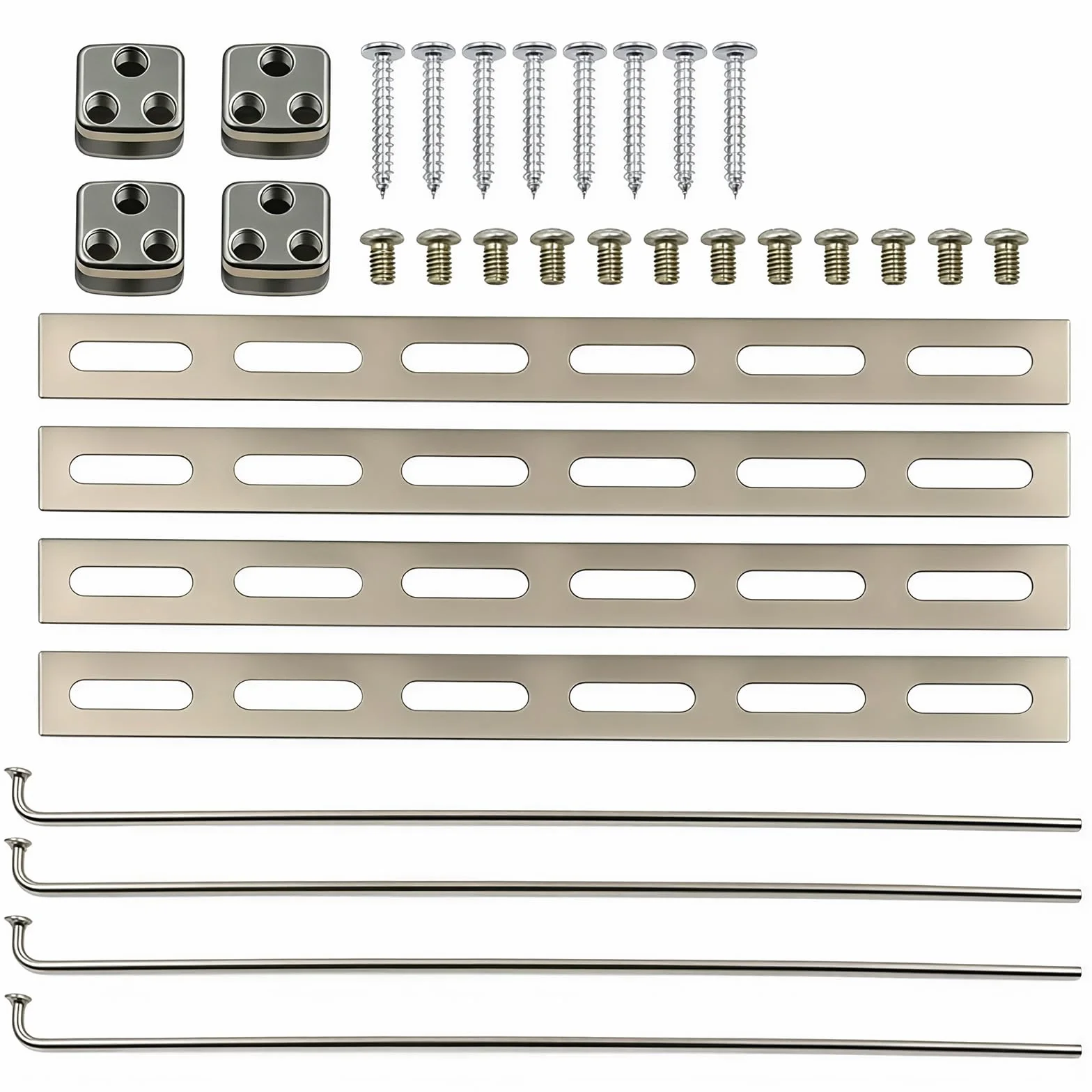 Cierre Centralizado Universal Coche 12V Kit con 2 Mandos de Garaje Universales (50-80M), 4 Actuadores de Cerradura de Puertas, Alarma Para Coche y BotóN de LiberacióN de Equipaje, Acceso Sin Llaves