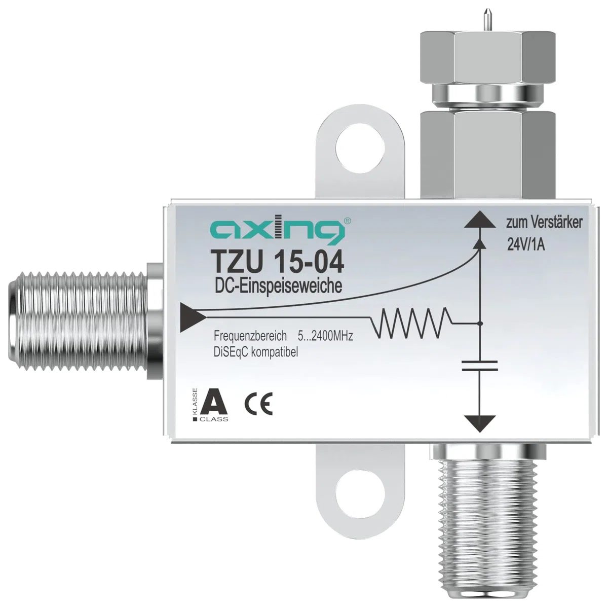 Axing TZU 15 – 04 Corriente einspeise Suave para Mando a de Comida de SES de 5532 de X9 múltiple Metal