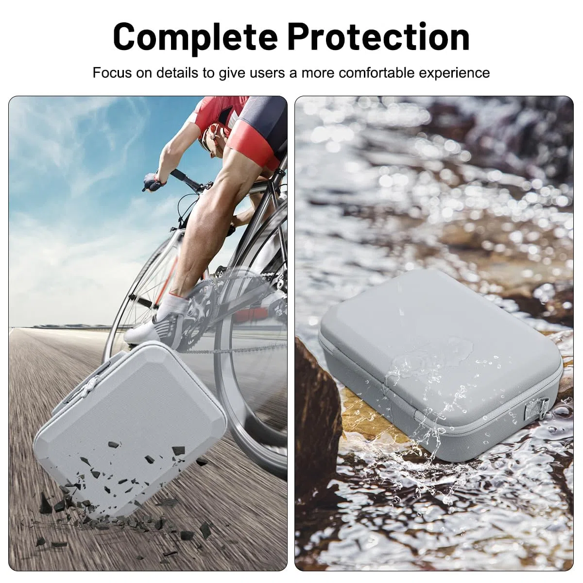 VicBou Paquete de Viaje Drones para dji Neo 1, Maleta Compacta Funda Impermeable, Bolso Portátil, Estuche de Transporte para dji Neo 1 Fly More Combo Accesorios, para Dron