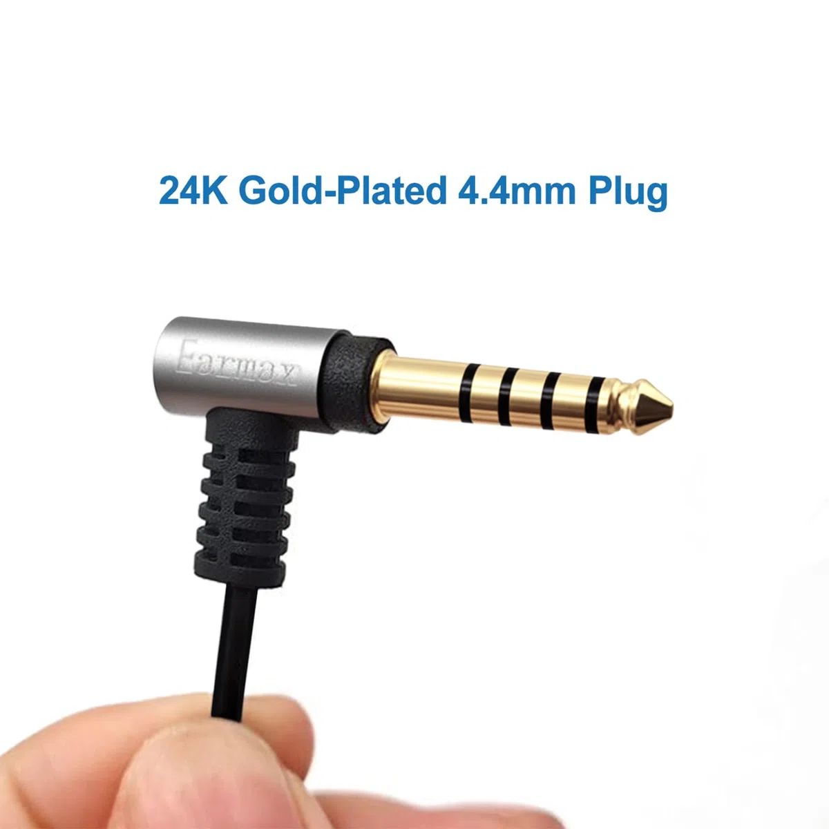 Cable equilibrado de 4,4 mm a 2,5 mm compatible con Sennheiser HD598 HD598se HD598cs HD518 HD558 HD559 HD569 HD579 HD599 HD2.30 HD560s HD400pro, etc