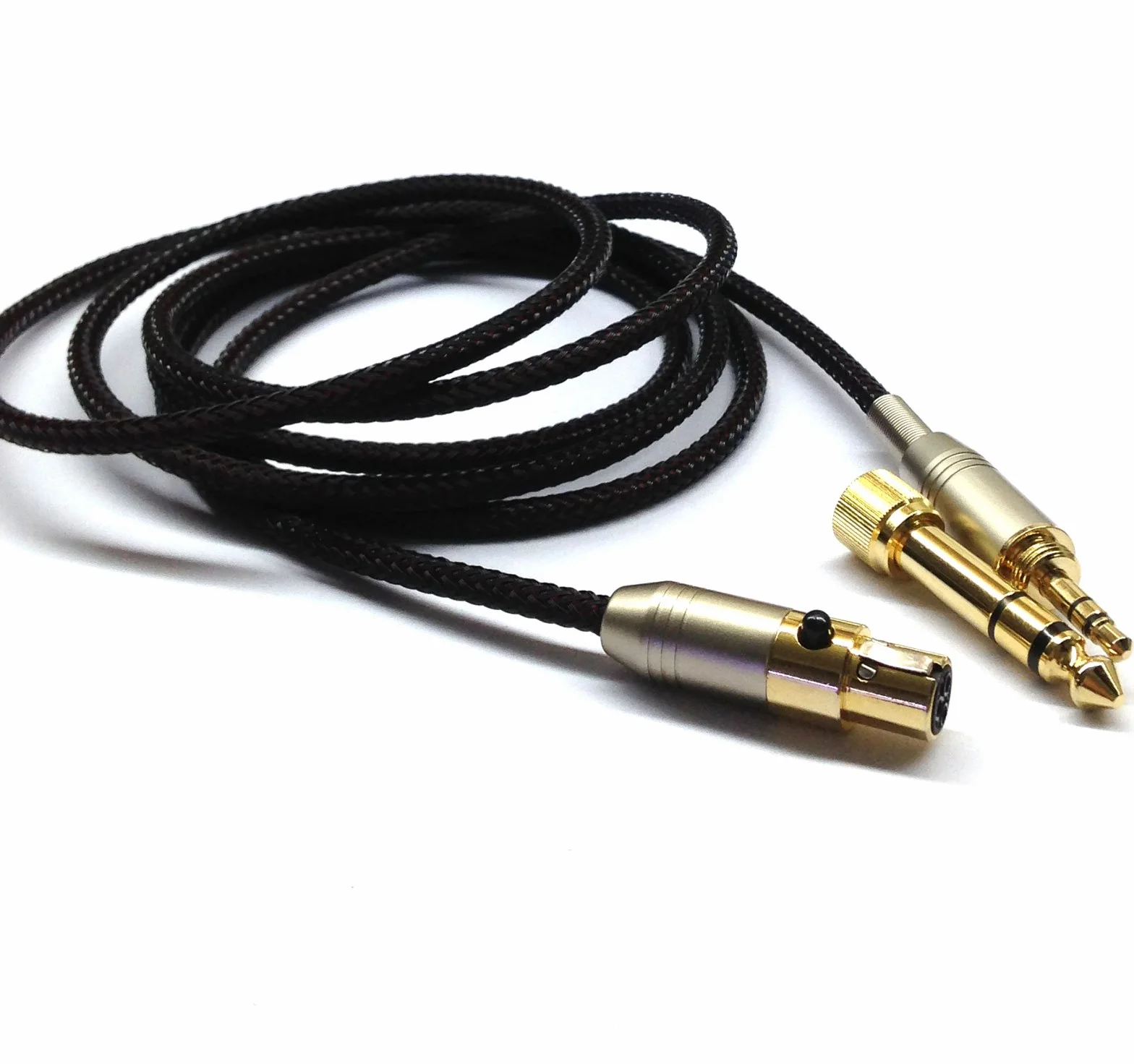 NewFantasia Cable de actualización de audio de repuesto compatible con auriculares AKG K240, K240S, K240MK II, Q701, K702, K141, K171, K181, K271s, K271 MKII, M220, Pioneer HDJ-2000, 3 metros