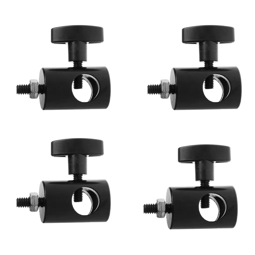 El Adaptador De 4 Paquetes Convierte El Soporte Estándar De 5/8 '' (16 Mm) Hembra A 1/4 '' - 20 Soporte De Soporte Para Soporte De Rosca