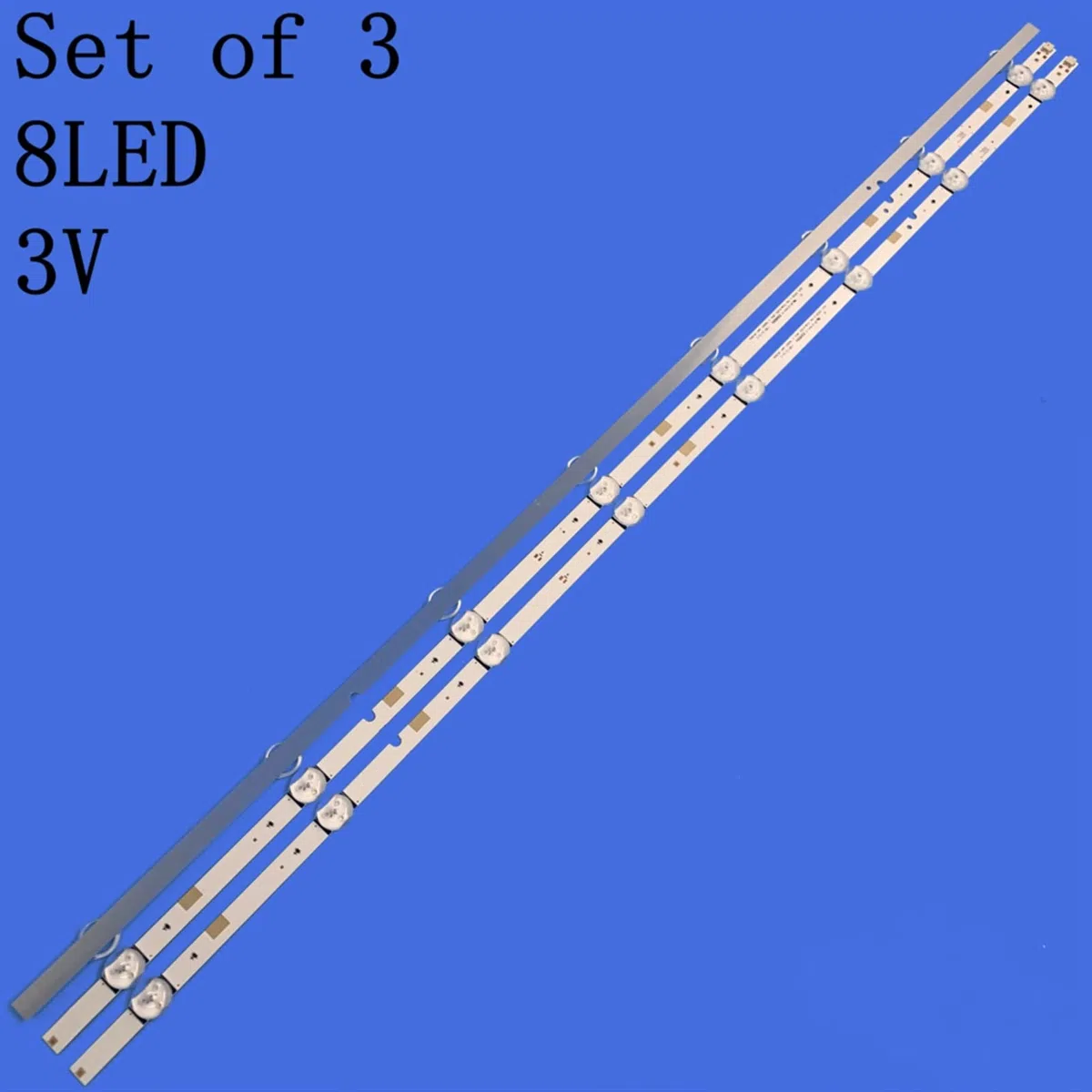 3pcs / lot LED Tira de retroiluminación UE40J5200 UN40J5300AG UE40J5000 UN40J5200 UN40J5200AG V5DN-395SM0-R2 R3 BN96-37622A Compatible for Samsung Barra de luz