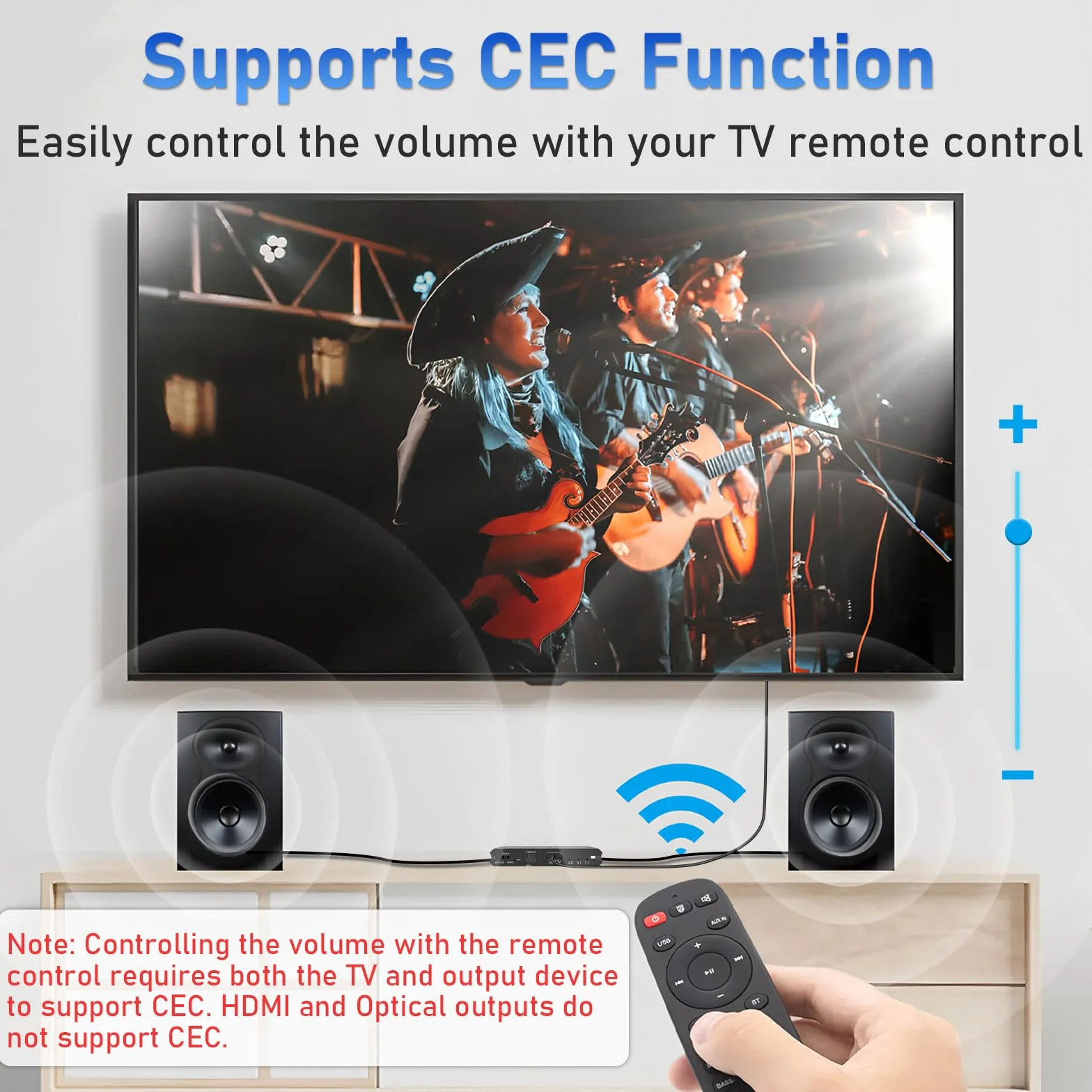 192 KHz eARC/ARC Extractor de audio convertidor de audio digital a analógico HDMI eARC/ARC+óptico a HDMI+L/R+estéreo de 3,5 mm para altavoces de barra de sonido HDTV amplificadores y auriculares