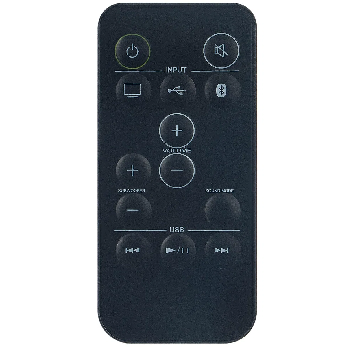RC877S 24140877 - Mando a distancia de repuesto para barra de sonido Onkyo LB401 LS-B50 LS-T10 LSB50 LST10