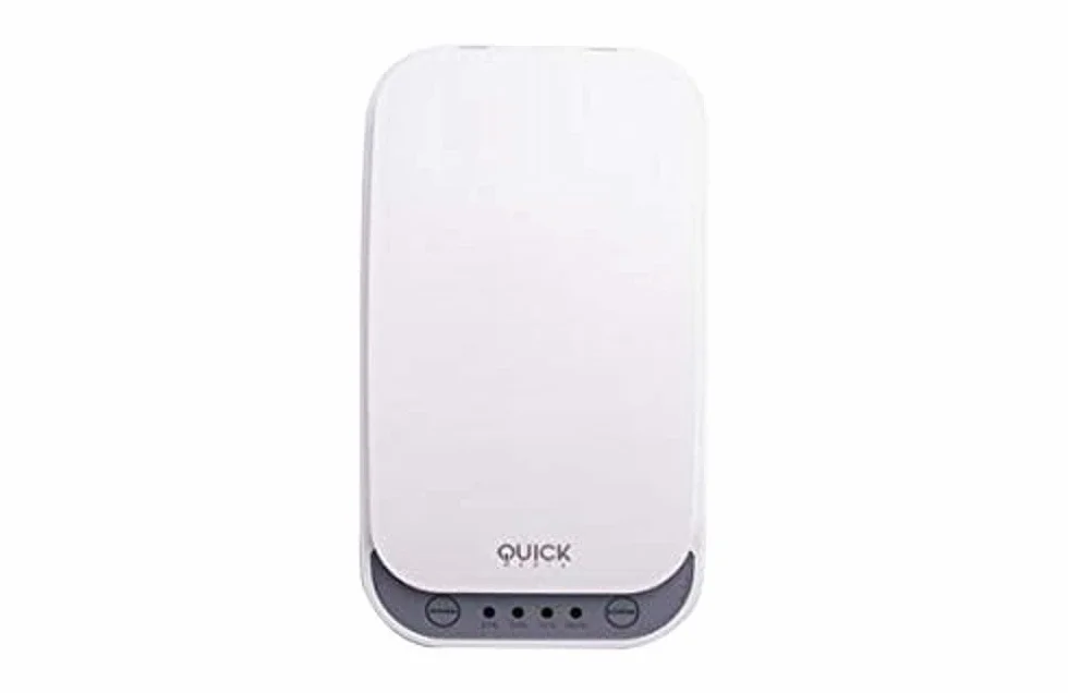 QMEUV1 - Esterilizador LED UV, Caja Desinfectante para Smartphone, Gafas, Airpods, Mascarillas