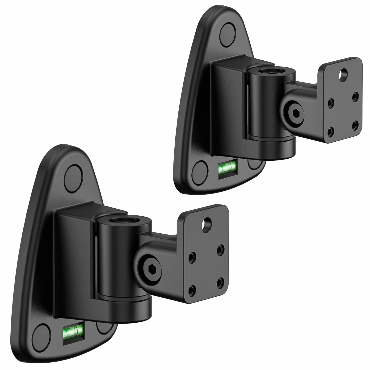 Juego de 2 soportes de pared ajustables para altavoces Samsung HW-Q990D/Q990F/Q990C/QS700F – Compatible con Samsung SWA-9500S/SWA-W200D soporte de pared para altavoces con cerradura y rosca