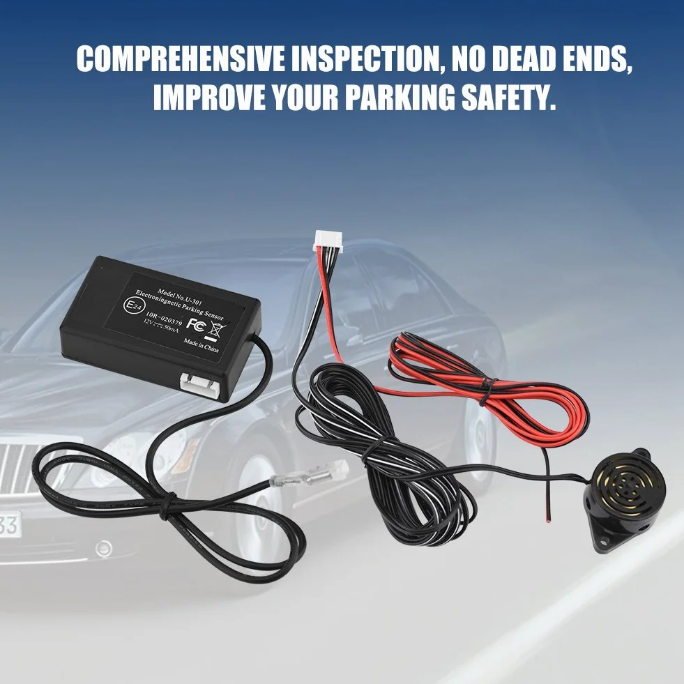 Sensor de Radar de Respaldo, estacionamiento de Seguridad de automóvil automático electromagnético Que invierte el Sistema de Sensor de Radar de Respaldo inverso Que invierte el Kit