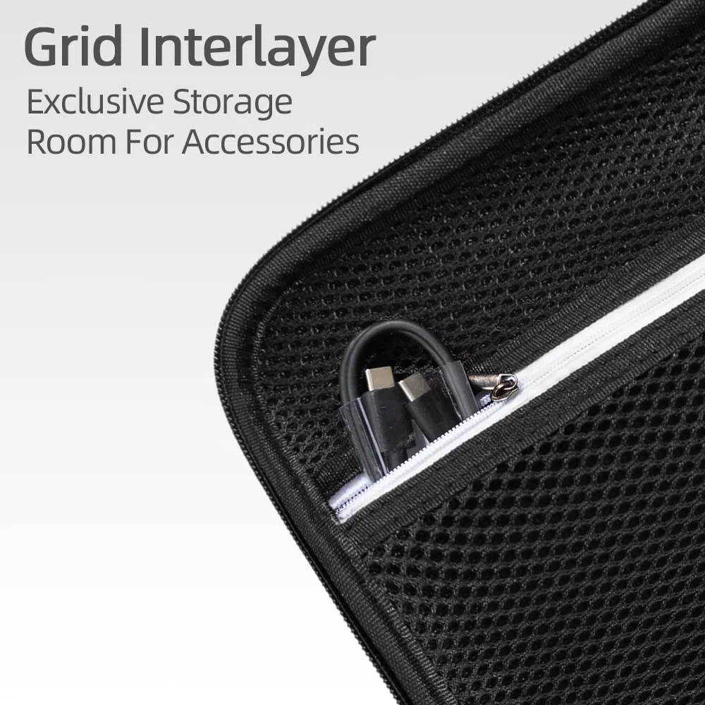 Estuche de Transporte para dji OSMO Mobile SE, Estuche de Viaje de Protección Manual Resistente al Desgaste, Bolsa de Mano OSMO SE Gimbal Stabilizer (Negro)