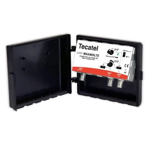 Amplificador de mástil Tecatel Máx 40dB, UHF/UHF LTE