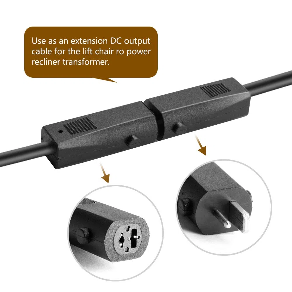 TAIFU Adaptador de CA/CC de 29V para Sillón Reclinable, Fuente de alimentación para sofá Mulin Electric 29 VDC 1,8A 2A Cargador de batería Transformador Silla elevadora Limoss MD-140 Pride Mobility
