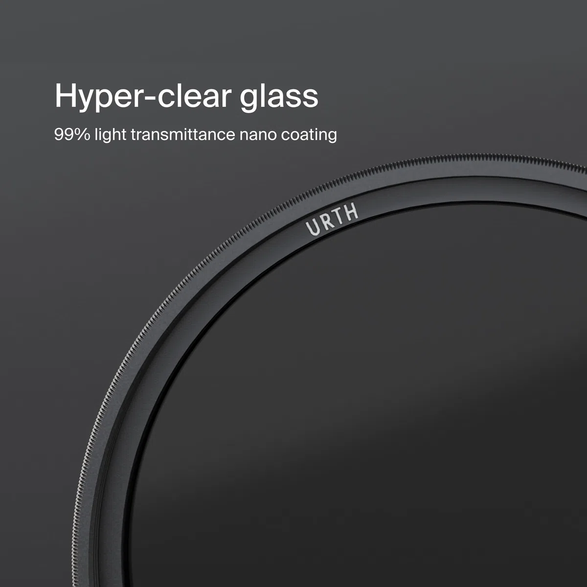 Urth 58 mm Filtro UV para Objetivo — Vidrio óptico HD, Multi-Recubrimiento, protección UV para Objetivo de cámara