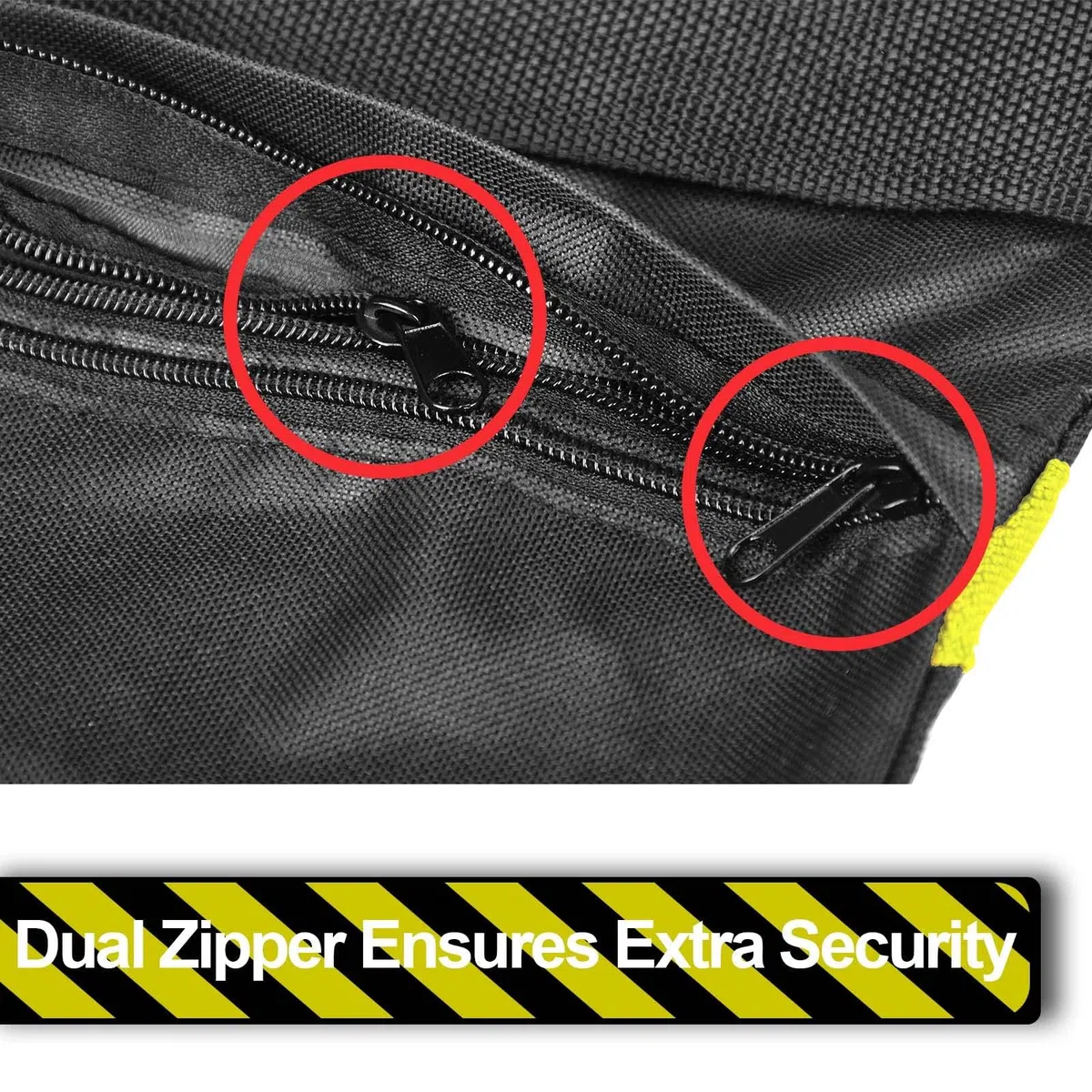 EMART 6 Pcs Bolsas de Arena Resistente para Estudio de Fotografía y Video, Trípode, Jardín - Amarillo/Negro