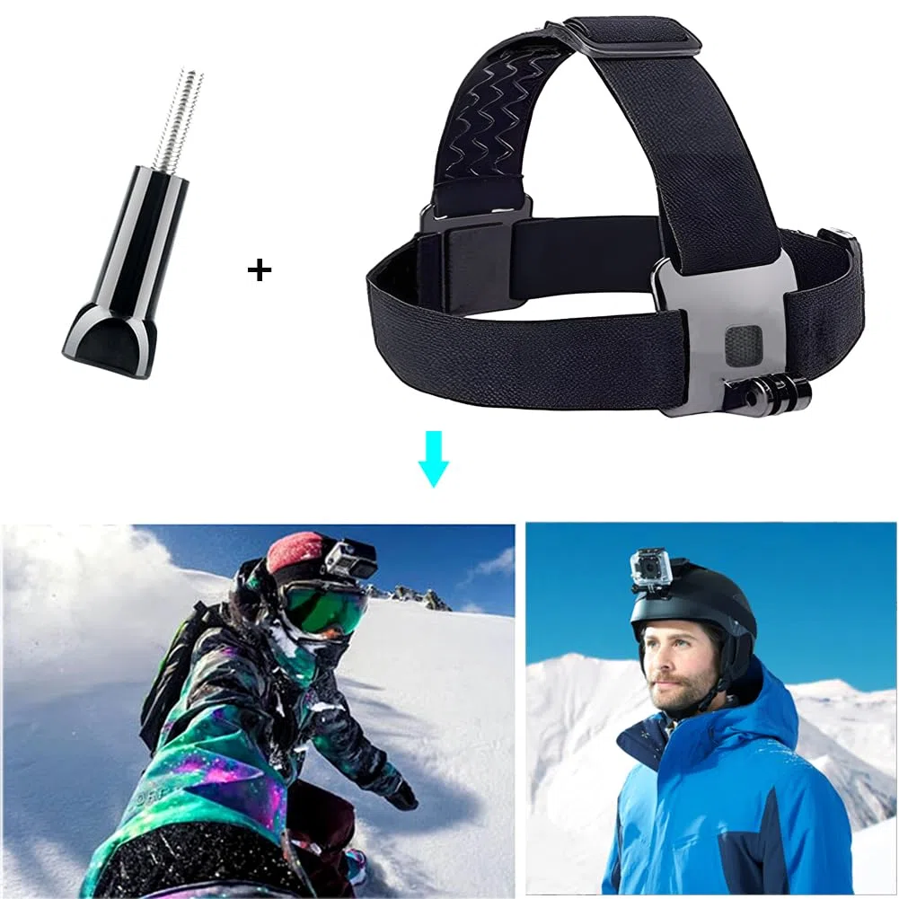 13 en 1 Accesorios para Gopro, Kit Accesorios para Action CAM Compatible con GoPro Hero 13 12 11 10 9 8 MAX 7 6 5 4 Black SJ4000 y Otras cámaras Deportivas