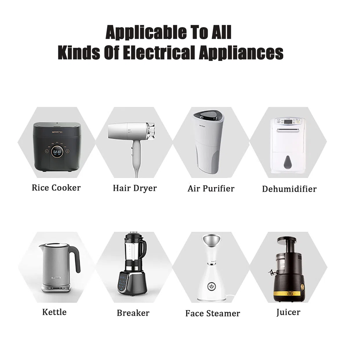 Akozon Transformador Convertidor De Voltaje 100W, Convertidor De Voltaje Doble, Transformador De Potencia, Ideal para Viajes, Conectores Estándar CN, Soporta Dispositivos Pequeños