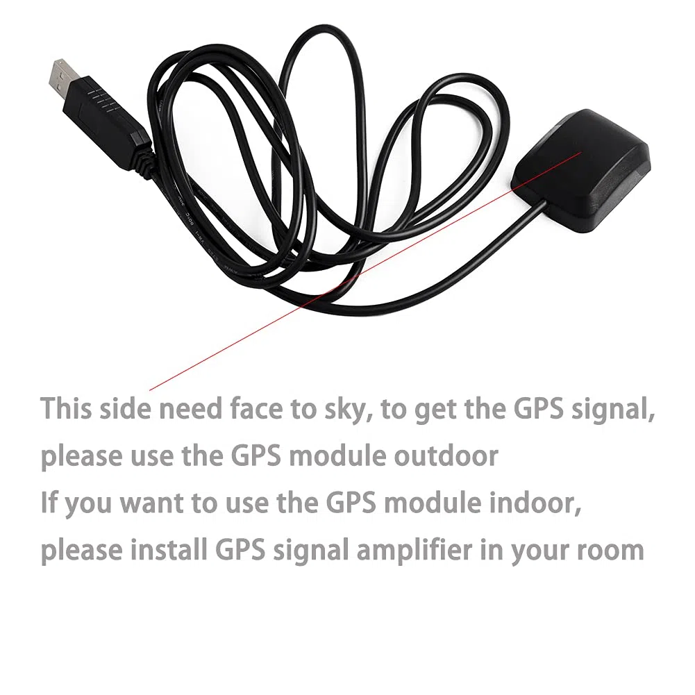 Módulo GPS USB Vk-162 Glonass Navigation, funciona para Stratux Windows 10 Linux para Arduino Raspberry PI Google Earth, impermeable, antipolvo magnético