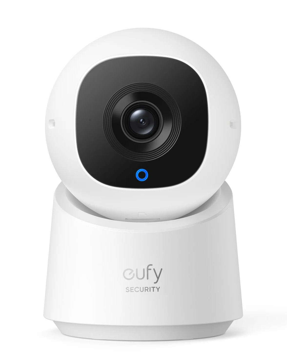 eufy Security Indoor CAM C220 Camara vigilancia WiFi Interior con Cable, resolución 2K con PTZ de 360°, Human/Motion AI, Ideal como Monitor de bebés/cámara para Mascotas/Seguridad en el hogar