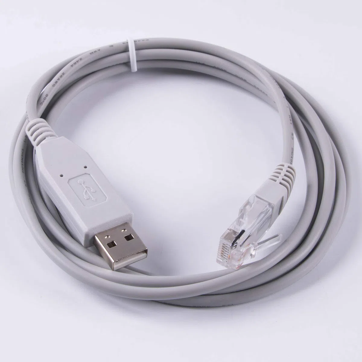 Skywatcher Telescopes Goto Control EQMOD ASCOM Cable para HEQ5pro AZEQ5 AZEQ6 EQ6-R Asiair Synscan Goto (500cm/16ft, pc para montar cable gris)