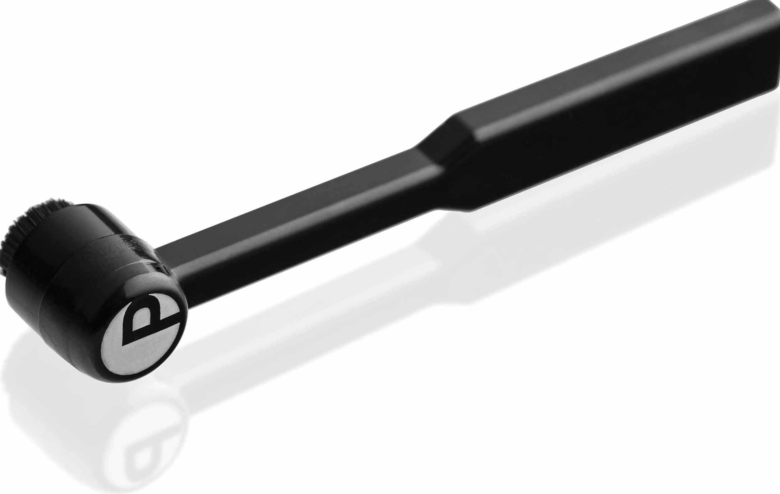 Pro-Ject Cleaning Set Basic - Cepillo de Limpieza de Fibra de Carbono para Discos de Vinilo y Cepillo de Agujas de Carbono