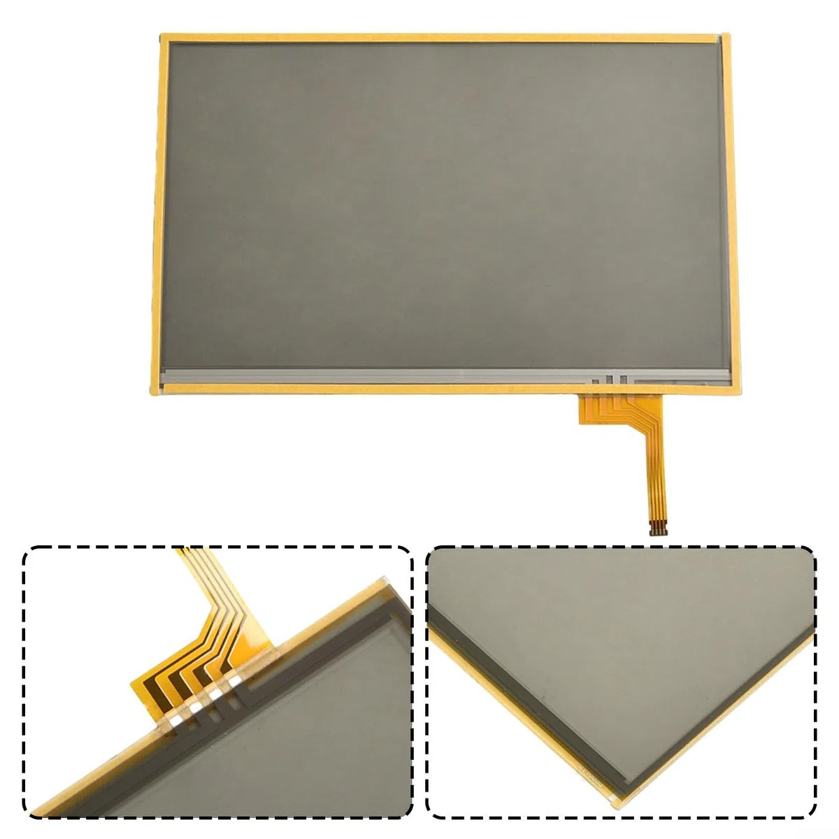 Reemplazo 7 3 Touch Digitalizador Pantalla para Toyota Para Prius Para Hybrid Sedan Compatible con Navegación y No Navegación MFD 2004 2009 Modelos OEM LTA070B510F