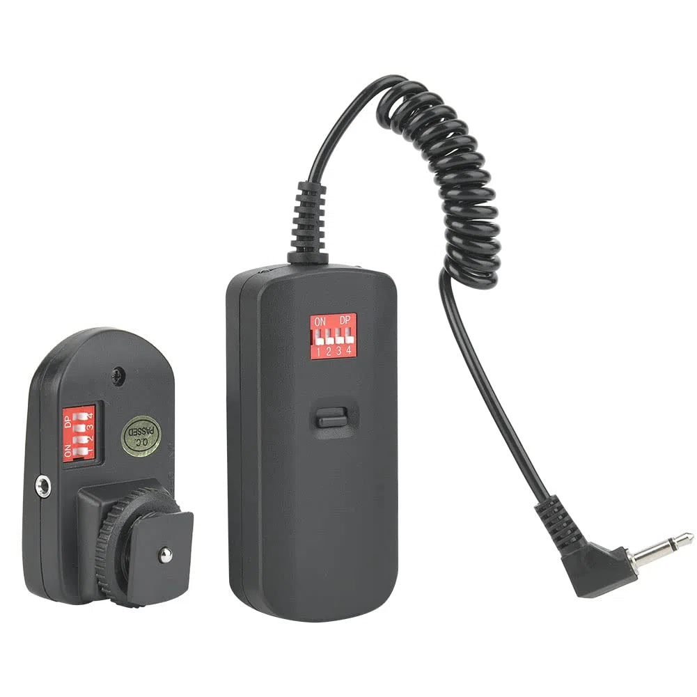 VBESTLIFE Activador de Flash de 16 Canales, Transmisor de Flash de Estudio Inalámbrico y Receptor de Radio Flash de Receptor con Adaptador para para para para Pentax