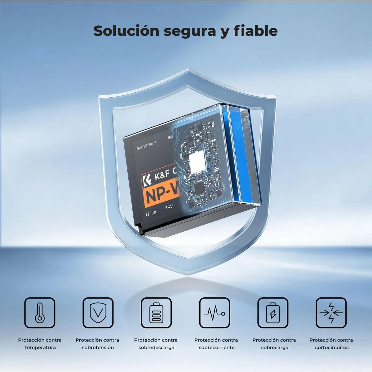 K&F CONCEPT NP-W126 NP-W126S Batería 2x1300mAh Compatibile con Fujifilm XM5/X100VI/X100V/XS10/XT30/XT30 II/XT20/XE4/A5, Cargador Rápido de Doble Ranura con Entradas Type-C y Micro-USB