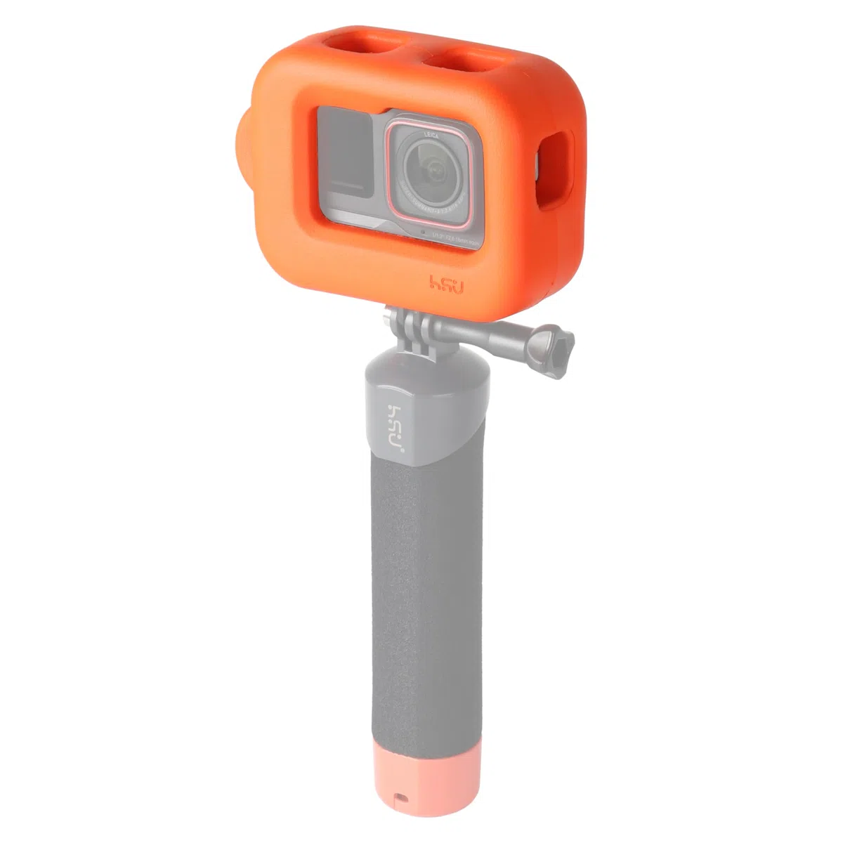 HSU Funda Flotante para Insta360 Ace, Accesorio Carcasa Flotante para Insta360 Ace Pro, para Deportes Acuáticos Surf Natación Buceo (Naranja)