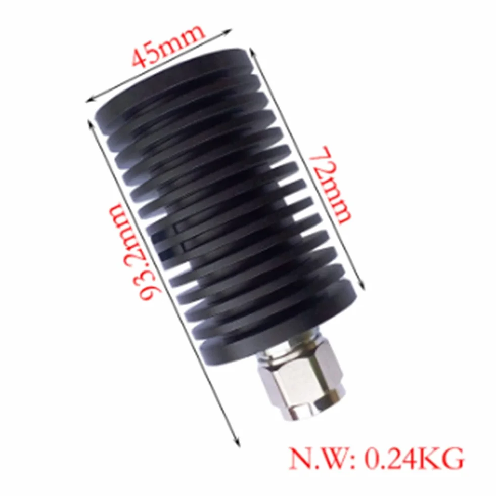Conector Macho N de 50 W Carga Ficticia, Carga de TerminacióN, 50 Ohmios, CC a 3 GHz
