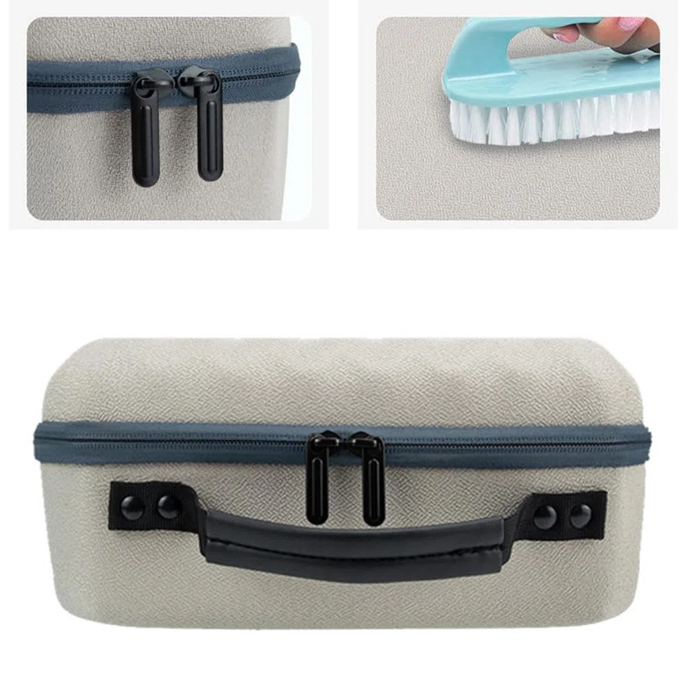 Funda rígida de transporte de EVA para Samsung Freestyle Projector/EVA Hard Travel Case para Freestyle 2ª generación con compartimentos dedicados para cables y accesorios