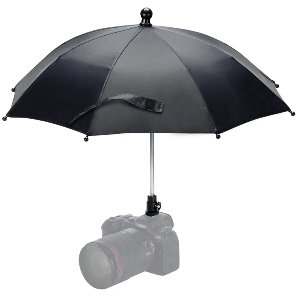 DSLR Cámara sin Espejo Hot Shoe Paraguas Cubierta Protector de Lluvia Parasol para Canon EOS R100 R50 R8 R7 R10 R3 R6 Mark II R5 C Rp R Rebel T8i T7 90D A7RV A7 IV A7S III II Z8 Z9 Z30 Z5 Z6 Z7II
