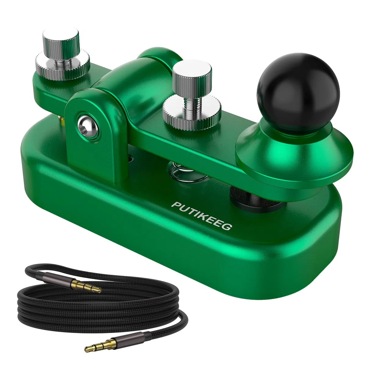 Putikeeg CW manipulador morse llave recta código morse radioaficionados equipos ham radio telegrafo