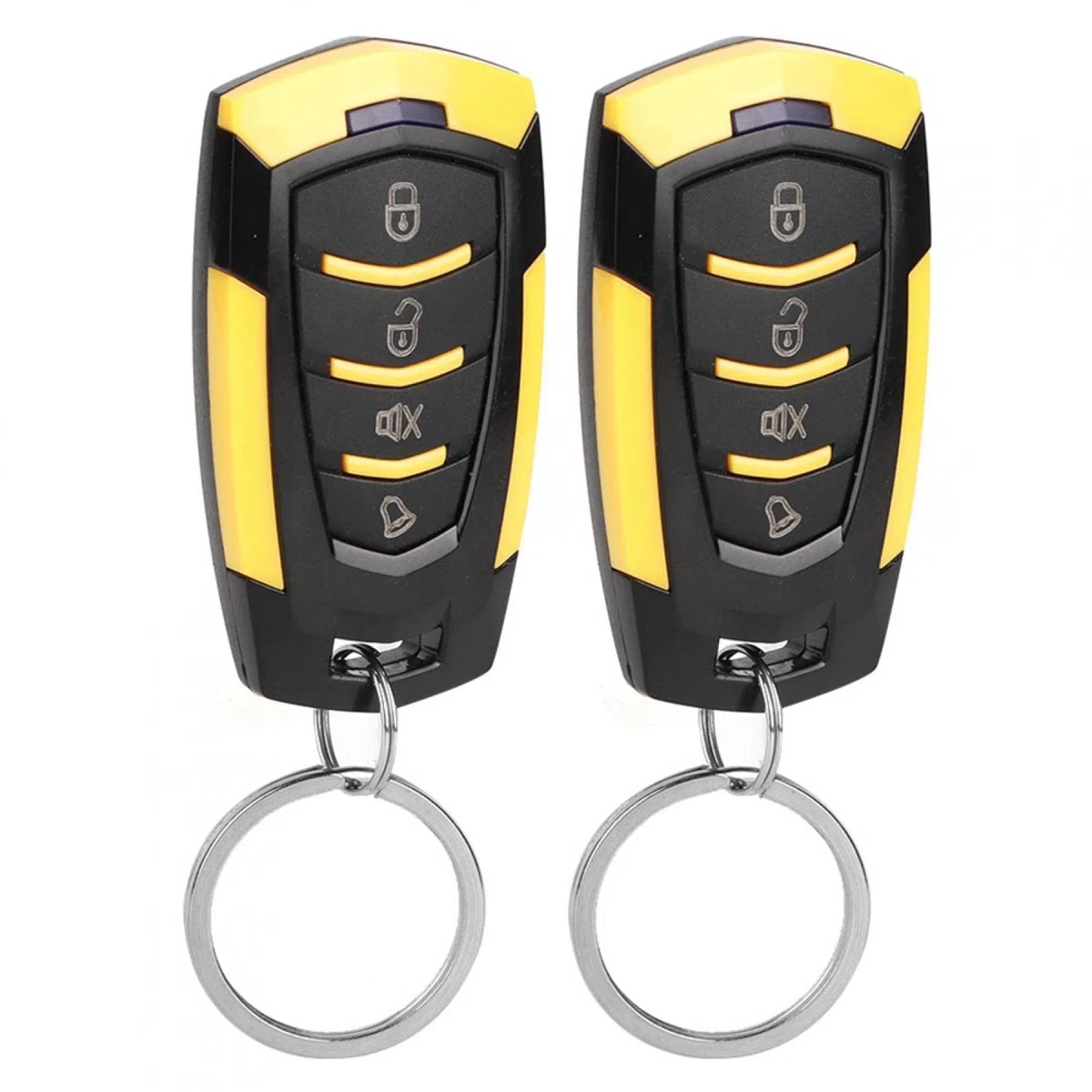 Cerradura Central sin Llave, Alarma de Coche Universal Sistema de Entrada sin Llave Kit de Cierre Centralizado con Control Remoto