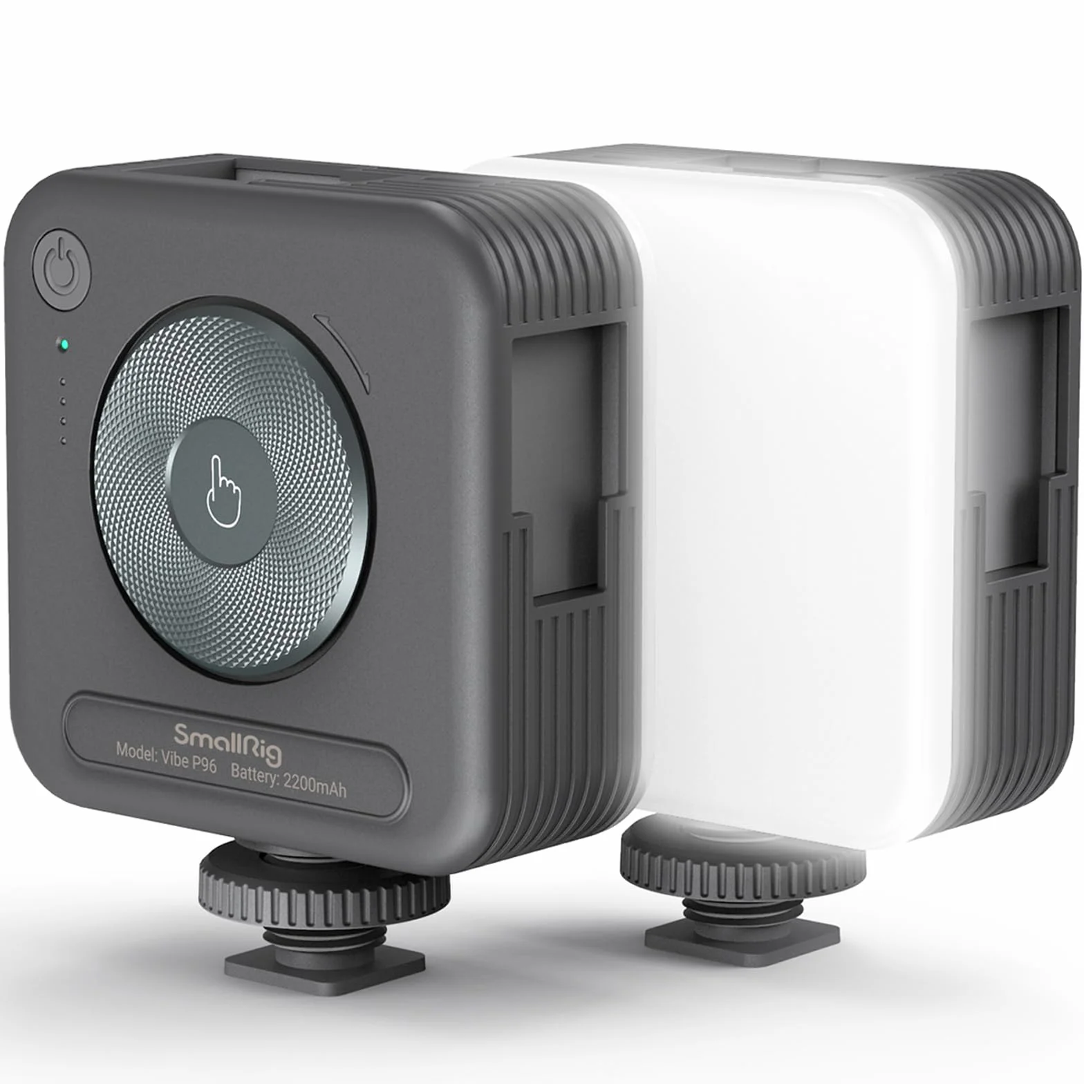 SMALLRIG P96 Luz de Video LED, Luces LED Portátiles para Cámaras, 96 Perlas LED para Iluminación de Video y Fotografía, Panel Recargable 2200mAh CRI95+ 2700-6500K - 3286BC