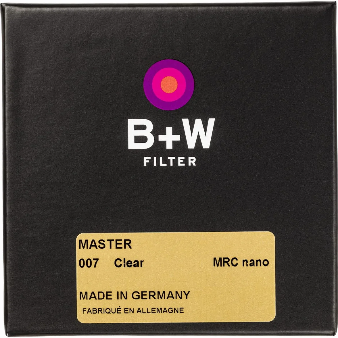 B+W MRC Nano Master - Filtro Protector Transparente (67 mm, 16 Capas, Fino)