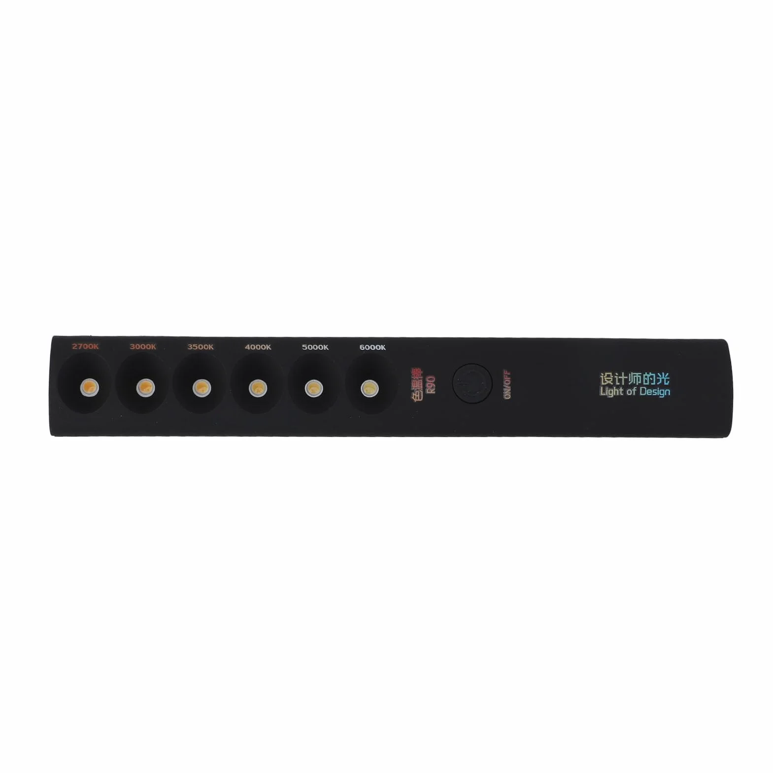 Luz de Imagen Portátil Profesional Profesional 6 Modos de Temperatura de Color Palo de Luz para Iluminación Diaria, Varita de Video Recargable para Diseñadores Profesionales