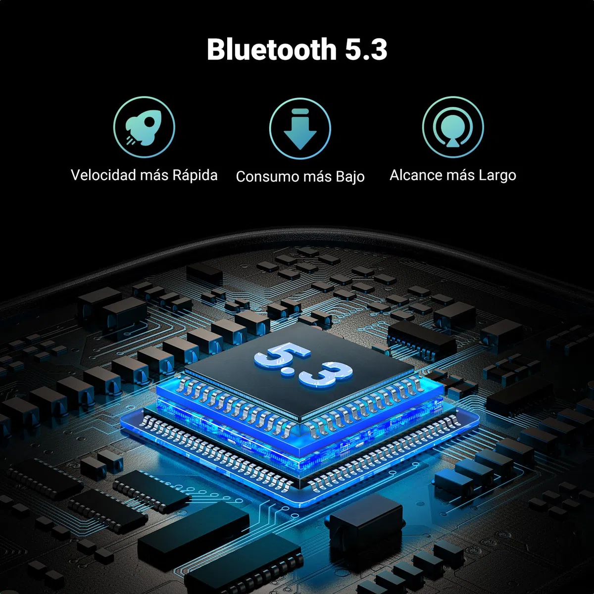UGREEN aptX Adaptador Bluetooth 2 en 1 Transmisor Receptor 5.3 Audio Jack 3,5mm para TV Coche Altavoz Auriculares Amplificador Móvil PC