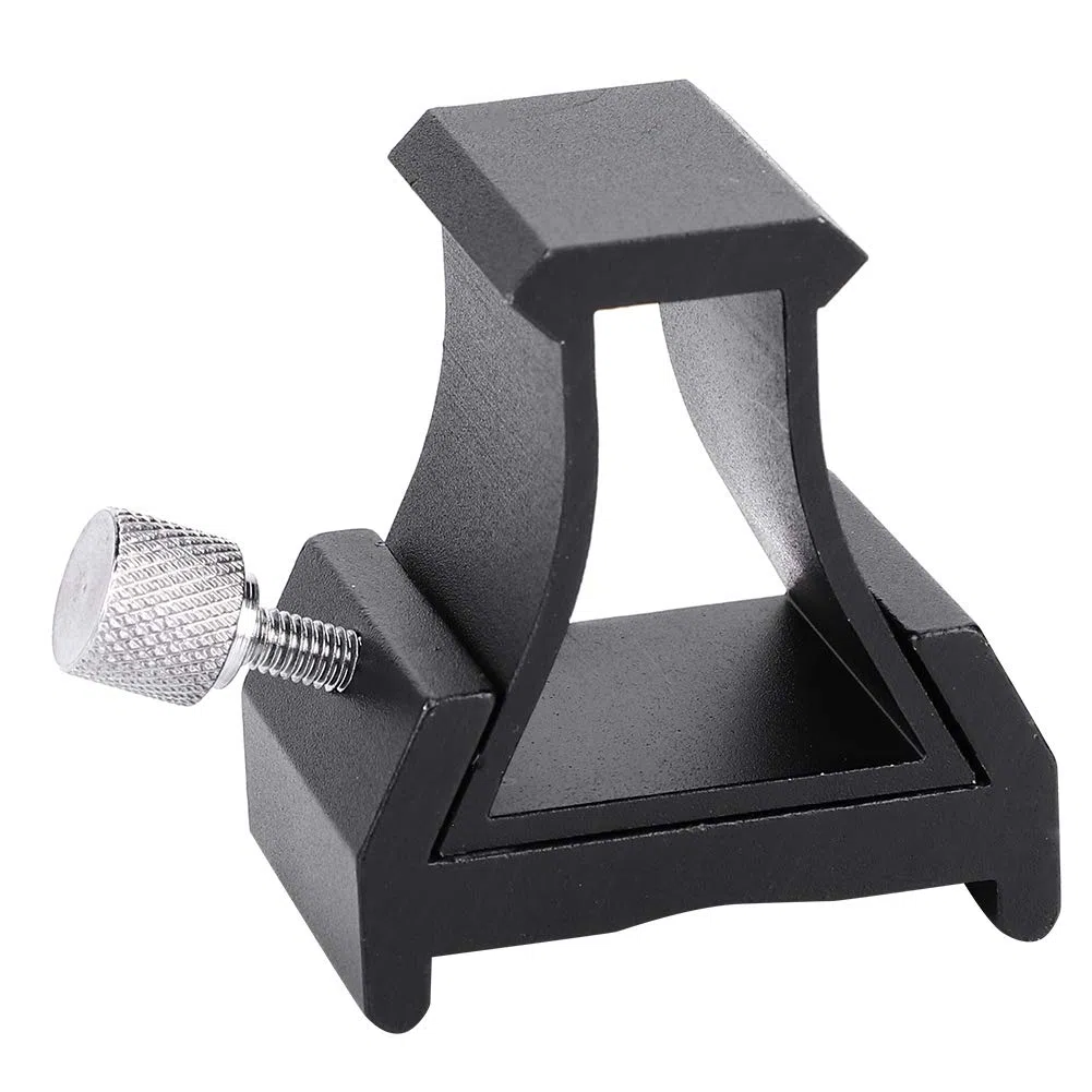 Soporte para Buscador de Telescopio, Aleación de Aluminio Duradera, Fácil de Usar, Adecuado para,Cassegrain, Ideal para Observación de Estrellas