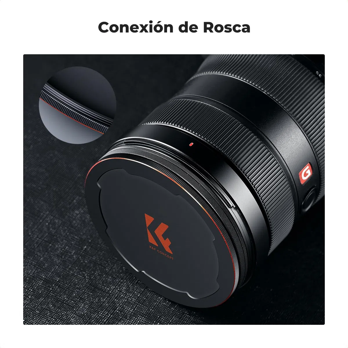 K&F Concept Tapa de Objetivo magnética 2 en 1 de Metal con Rosca de 67 mm, Compatible con Objetivos y filtros magnéticos K&F Concept